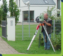 Gebäude Einmessung
